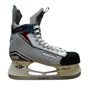 Easton Men’s Gray & White With Black Cap Stealth S5 Ice Hockey Skates Size 11.5